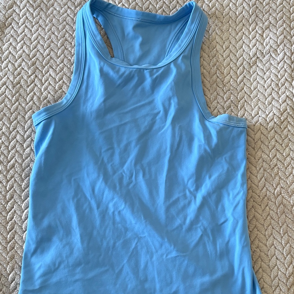 lululemon athletica Blue Tank Top